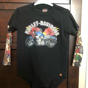 Harley Davidson Onsie 24m